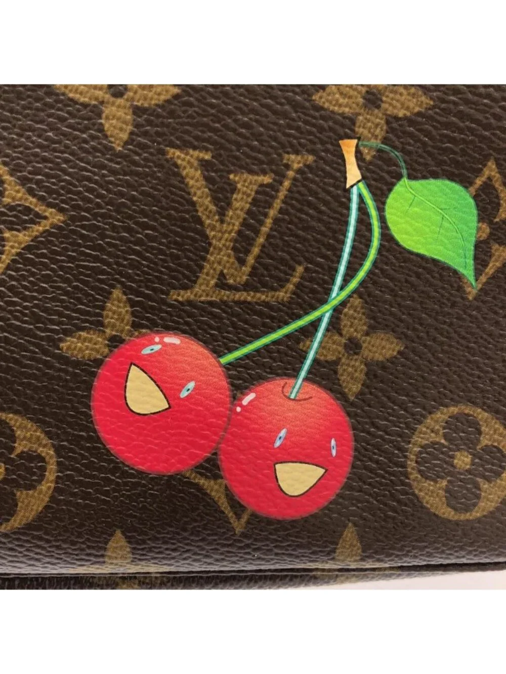 Louis Vuitton Monogram Cherry Pochette Accessoires Pouch